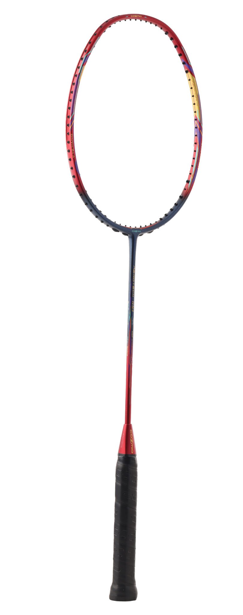 Aerotech100 pro Multicolor Unstrung Badminton Racquet Cozmio Sports